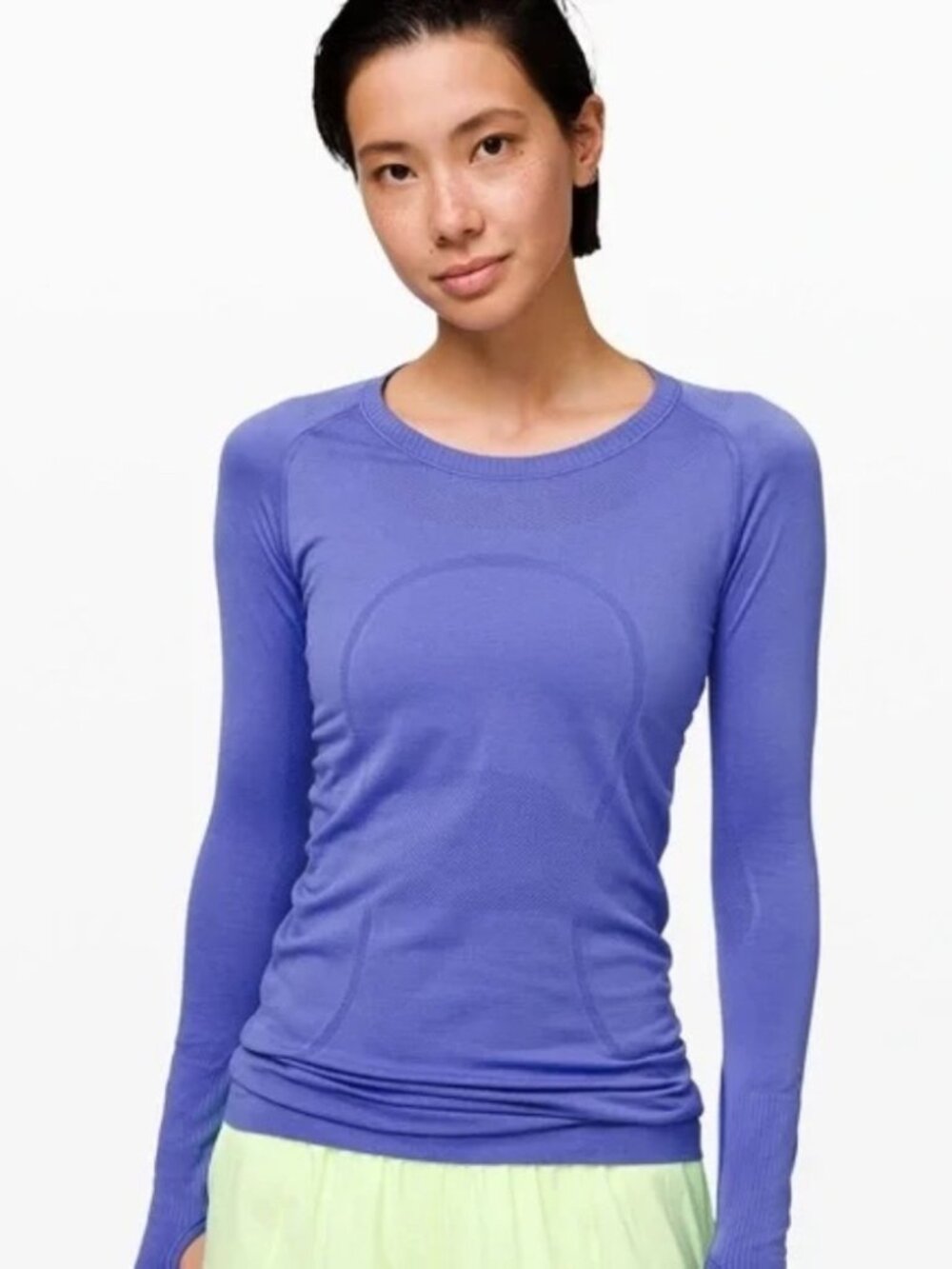Lululemon Swiftly Tech Long-Sleeve Shirt 2.0 *Hip Length – Dark Lavender Size 6